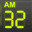 Fading Digital Clock Wallpaper icon